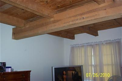6893 Bybee Road Winchester, KY 40391 - Photo 6 of 19 Open beam ceiling in master bedroom, as