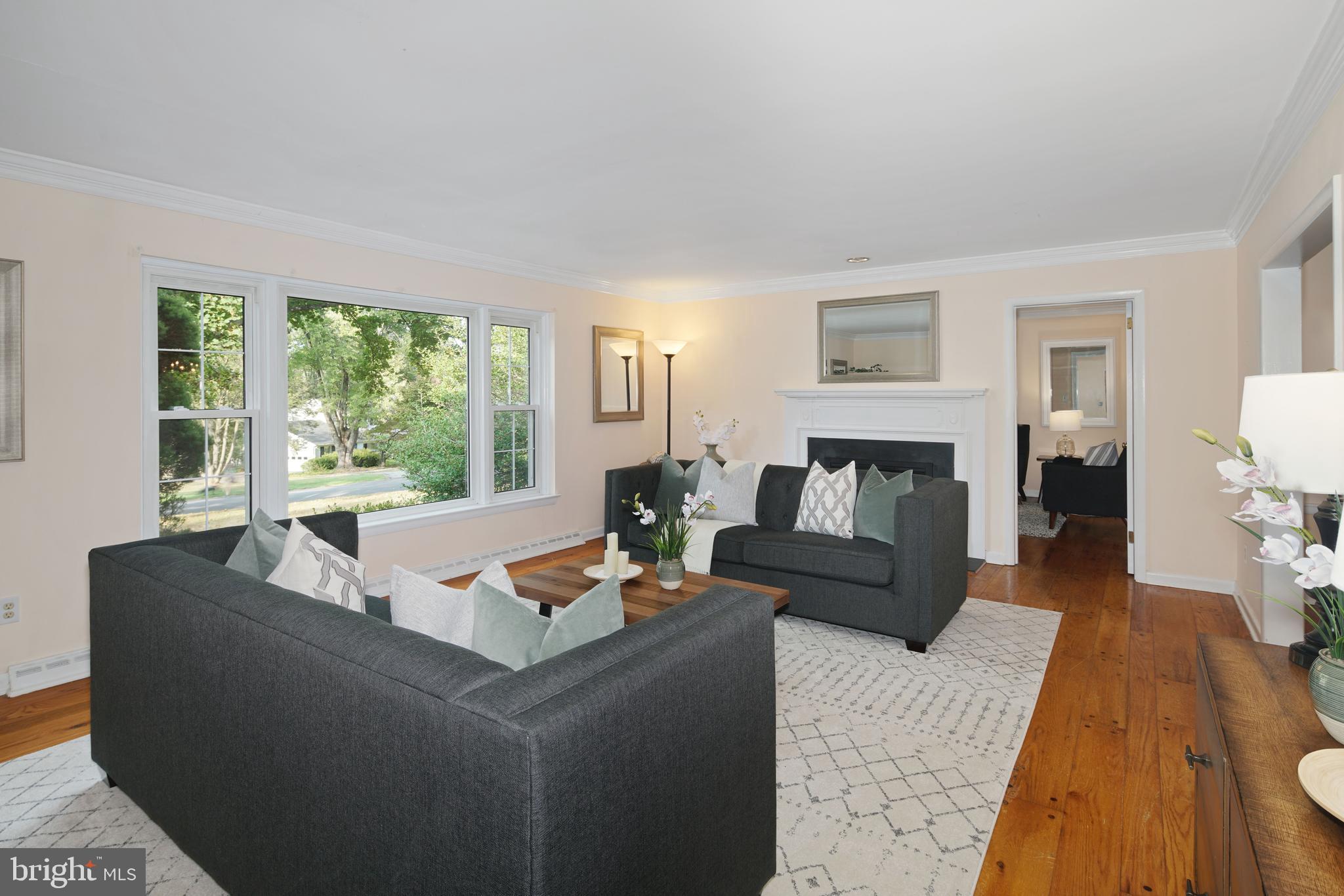 1111 Talleyrand Road West Chester, PA 19382 - Photo 10 of 40 Formal Living Room with Oak Pegged Flooring