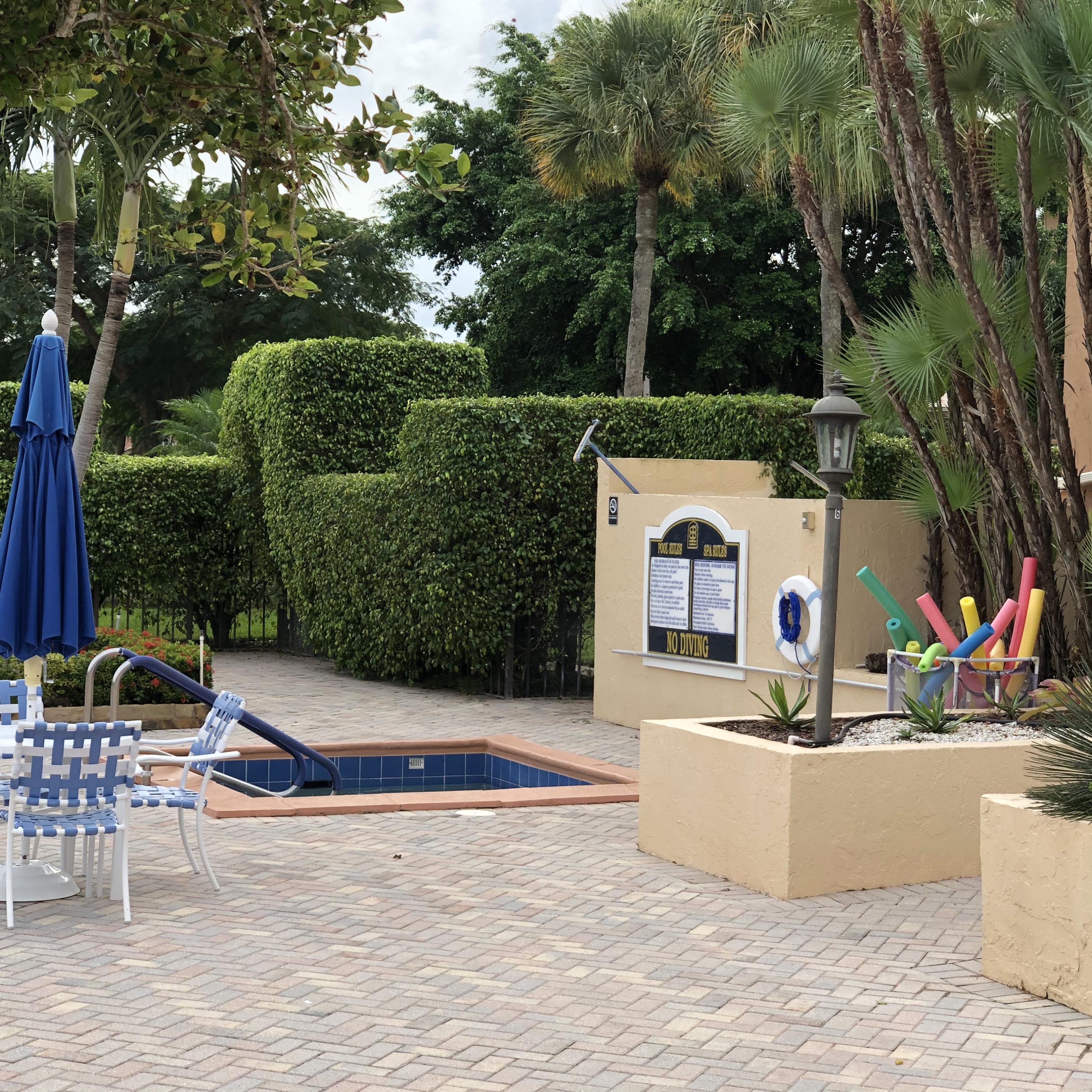 7202 Promenade Drive, Unit 301E Boca Raton, FL 33433 - Photo 17 of 17 Hot tub