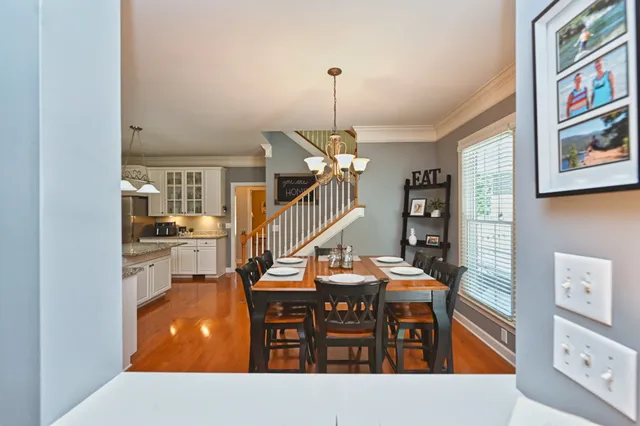 a large kitchen with granite countertop lots of counter top space