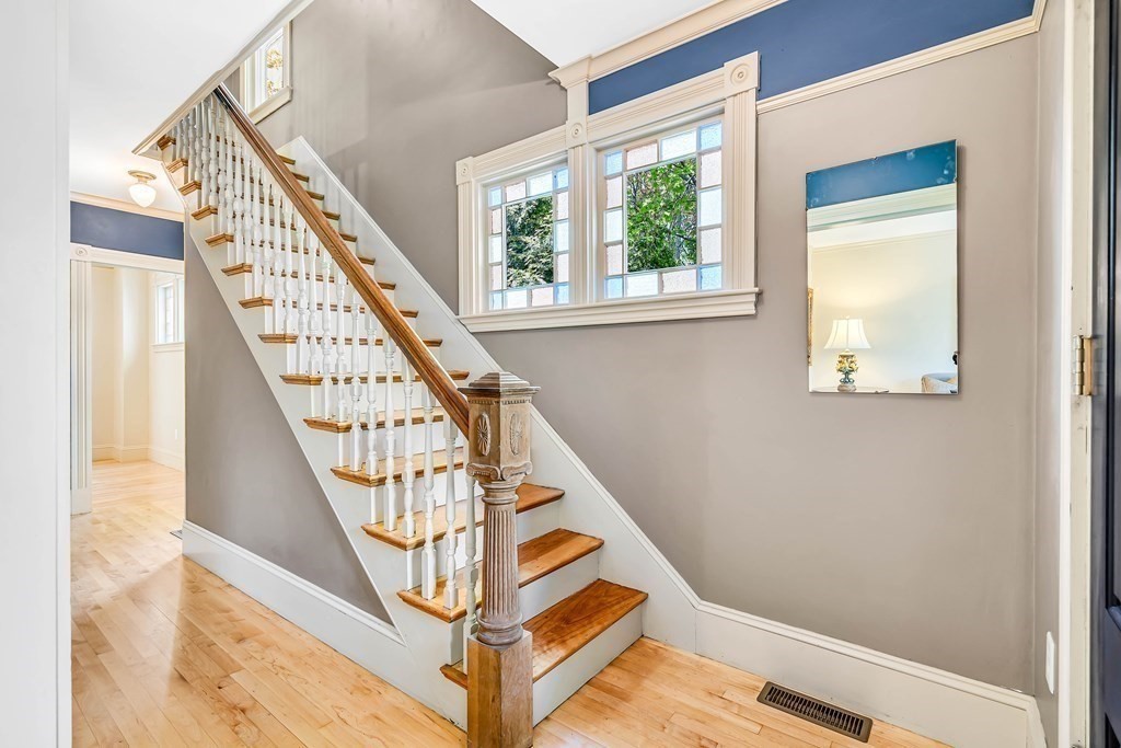 44 Derby Street Concord, MA 01742 - Photo 13 of 23 a view of entryway with wooden floor