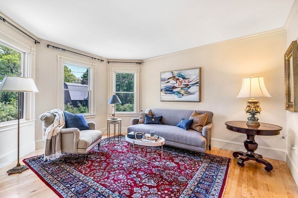 44 Derby Street Concord, MA 01742 - Photo 10 of 23 a living room with furniture and a rug