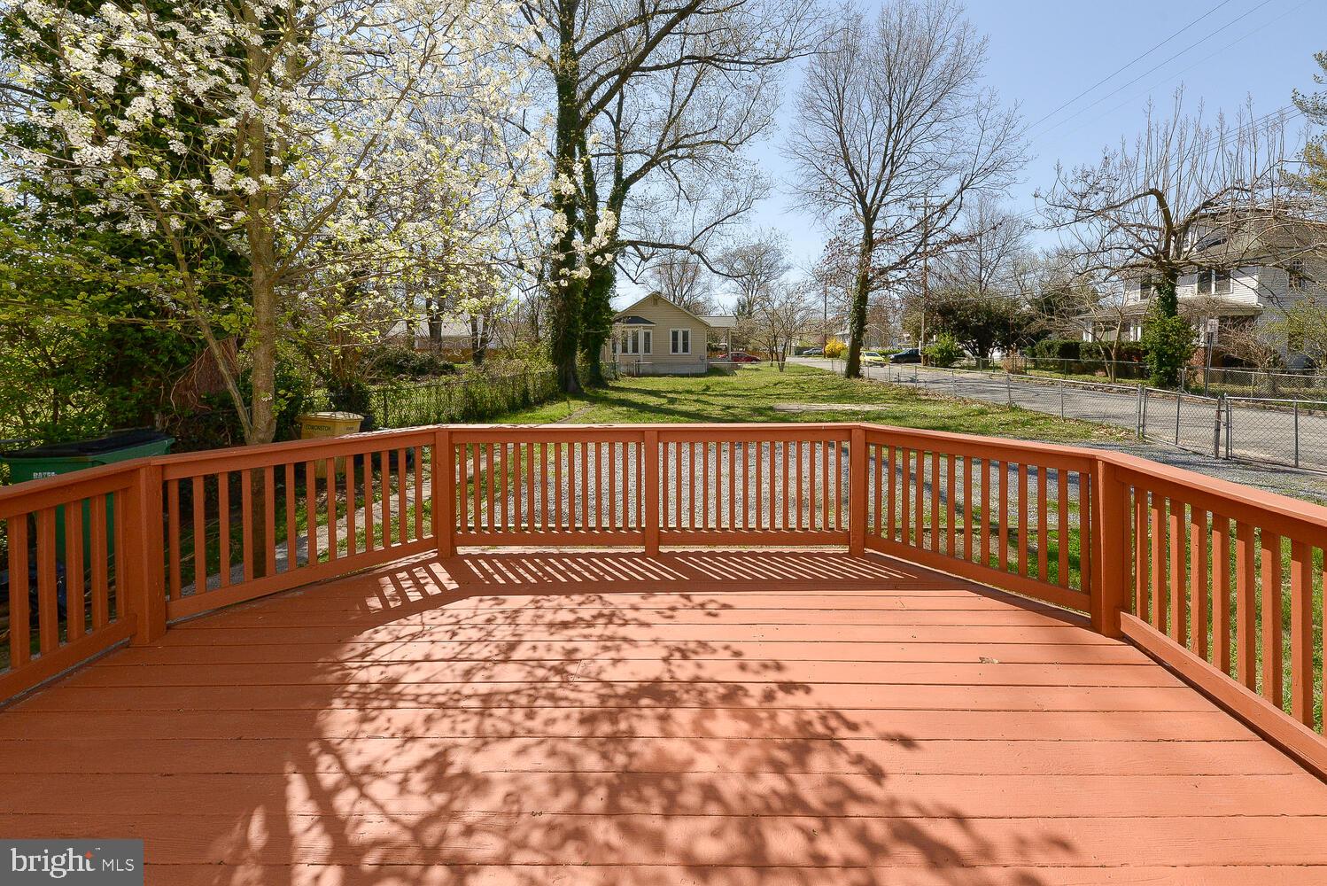 5111 Decatur Street Hyattsville, MD 20781 - Photo 33 of 35 Expansive deck that overlooks fenced backyard
