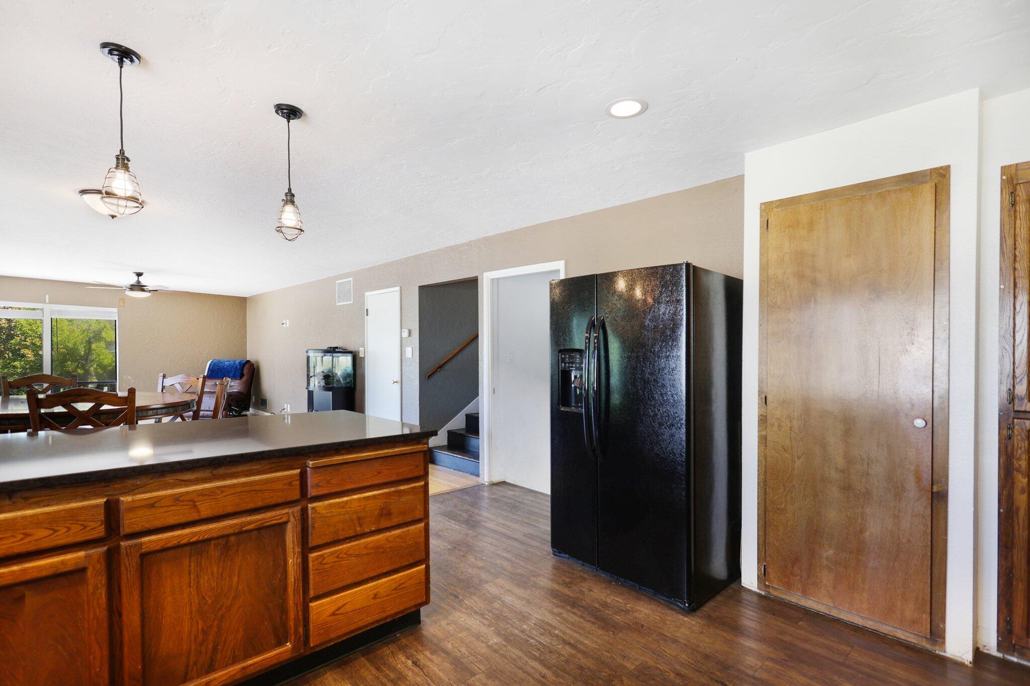 665 Overhill Drive Redding, CA 96001 - Photo 12 of 35 a kitchen with stainless steel appliances granite countertop a refrigerator and a sink