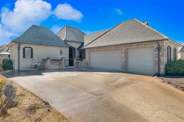 a house with a outdoor space