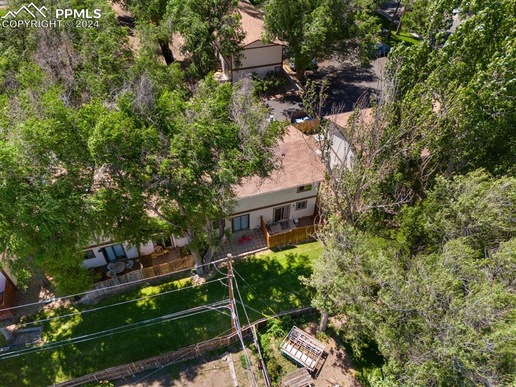 757 Alexander Road, Unit C Colorado Springs, CO 80909 - Photo 24 of 29 View of bird's eye view