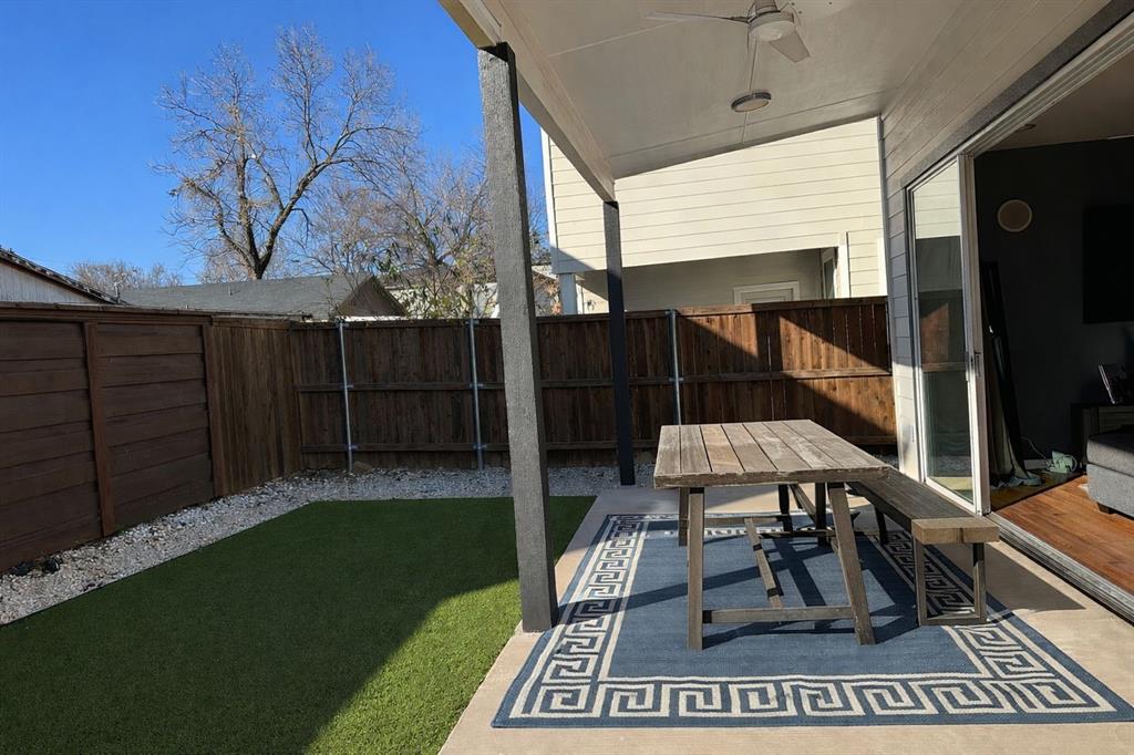 3121 Rutz Street Dallas, TX 75212 - Photo 23 of 24 a view of outdoor space deck and patio