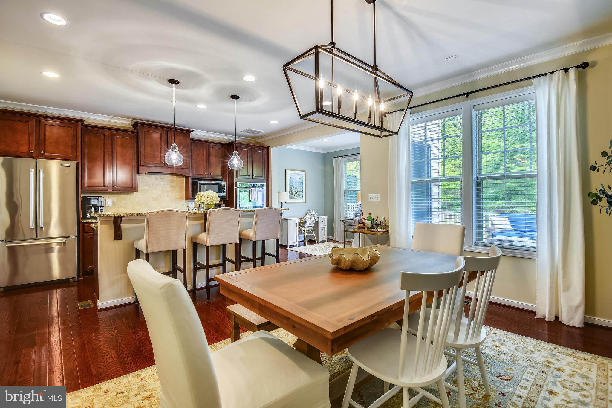 108 Merrimack Way Arnold, MD 21012 - Photo 3 of 35 Open concept kitchen and dining area