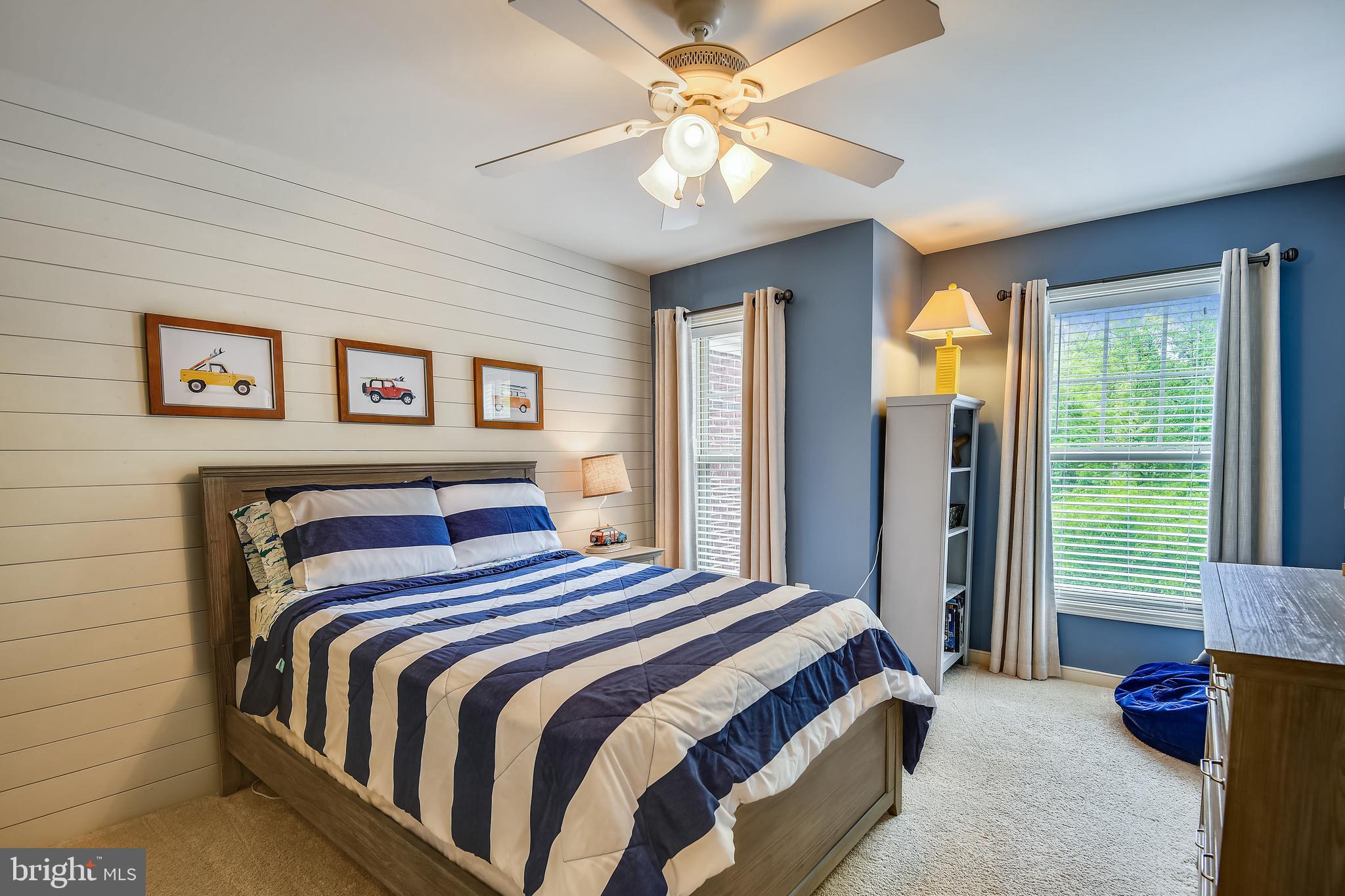 108 Merrimack Way Arnold, MD 21012 - Photo 23 of 35 Bedroom with shiplap accent wall