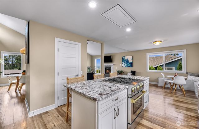 a view of a potted plant in front of a window
