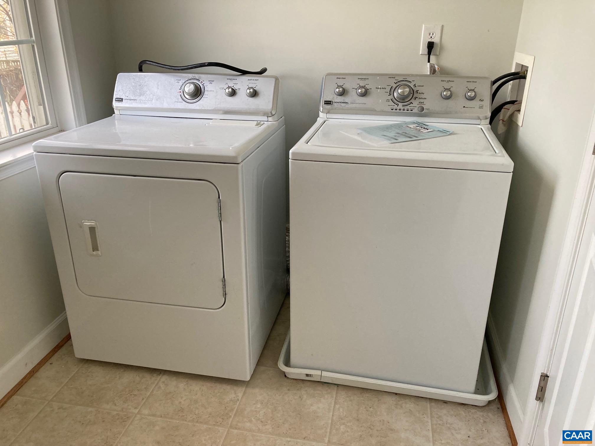 5335 Brookwood Road Crozet, VA 22932 - Photo 17 of 29 a utility room with dryer and washer