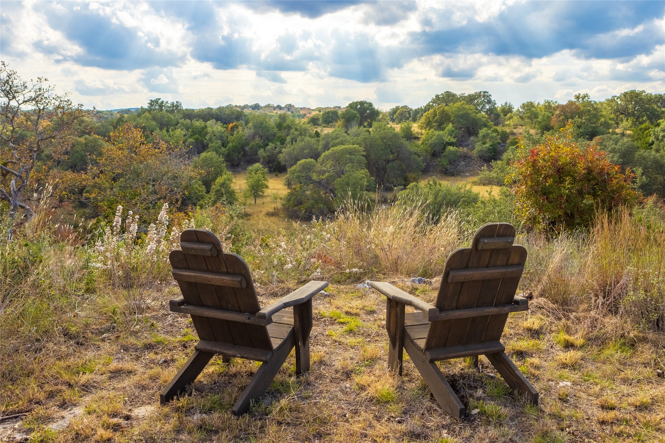 7301 Creek Road Dripping Springs, TX 78620 - Photo 7 of 22 a view of a chairs in a backyard