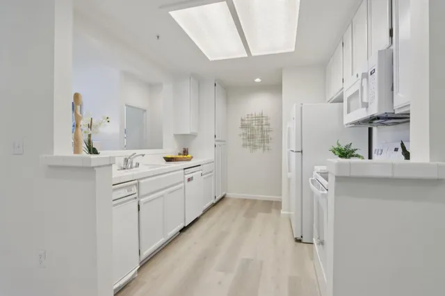 a room with a washer and dryer