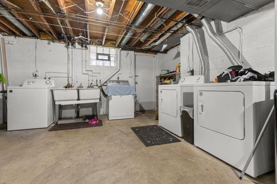 259 Republic Street Pittsburgh, PA 15211 - Photo 24 of 25 a utility room with dryer and washer