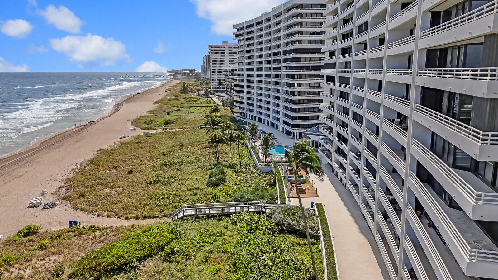 1400 South Ocean Boulevard, Unit 405 Boca Raton, FL 33432 - Photo 36 of 44 South view aerial