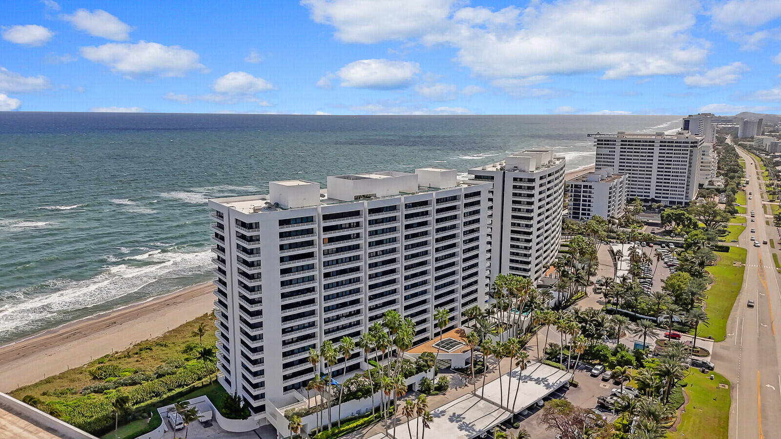 1400 South Ocean Boulevard, Unit 405 Boca Raton, FL 33432 - Photo 37 of 44 South view aerial