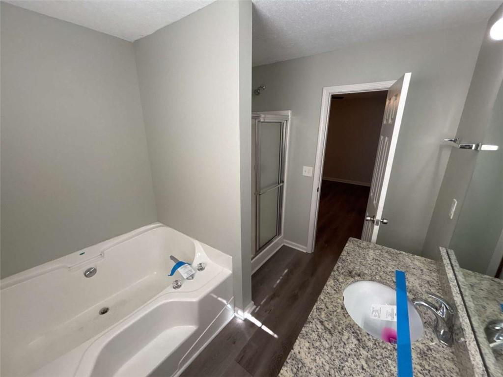 732 Newport Drive Villa Rica, GA 30180 - Photo 34 of 44 a bath room with a sink and a tub