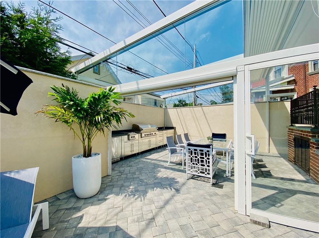 222 Exeter Street Brooklyn, NY 11235 - Photo 36 of 39 a view of outdoor space with seating area