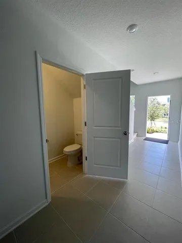 a bathroom with a toilet
