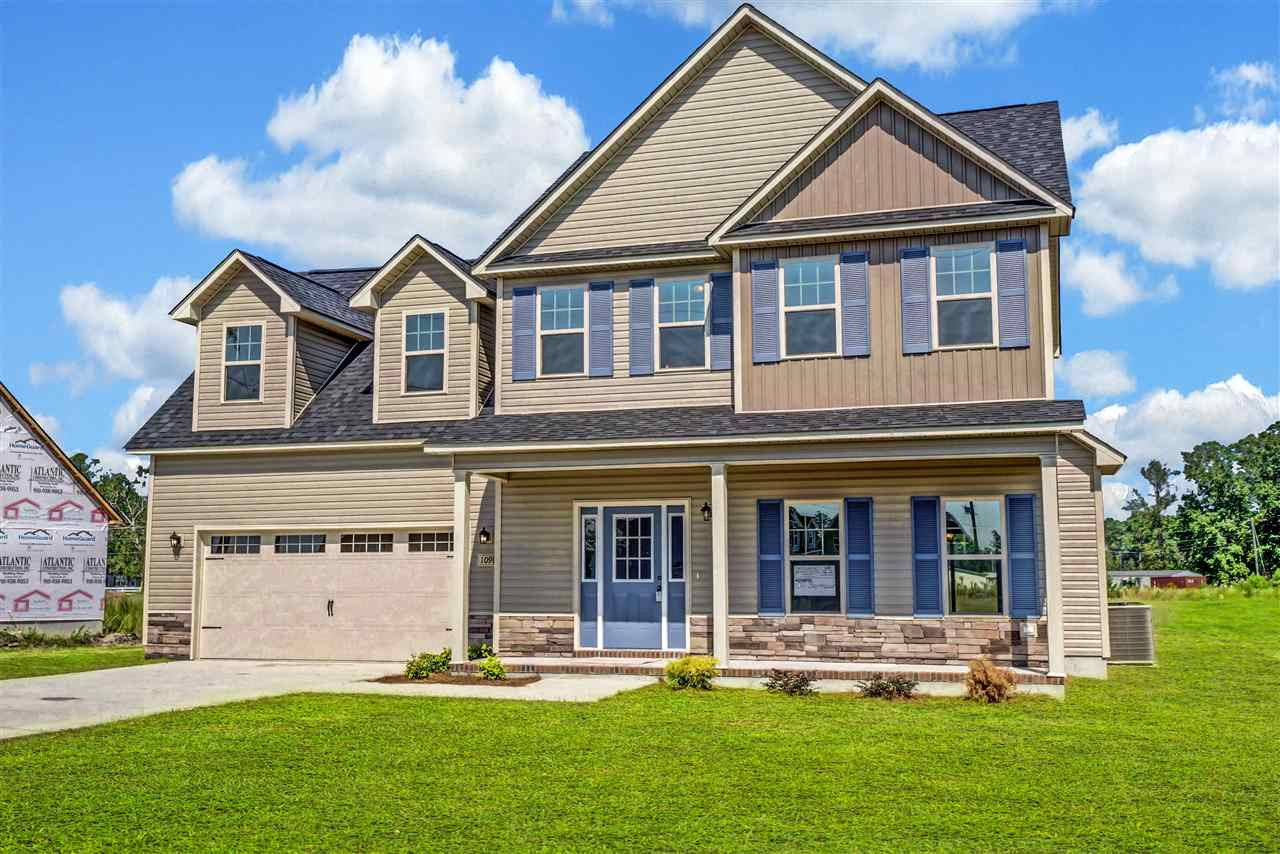 189 Pleasant Ridge Court Benson, NC 27504 - Photo 1 of 22 Photo Representation of Home Being Built, Colors and Details May Vary Front