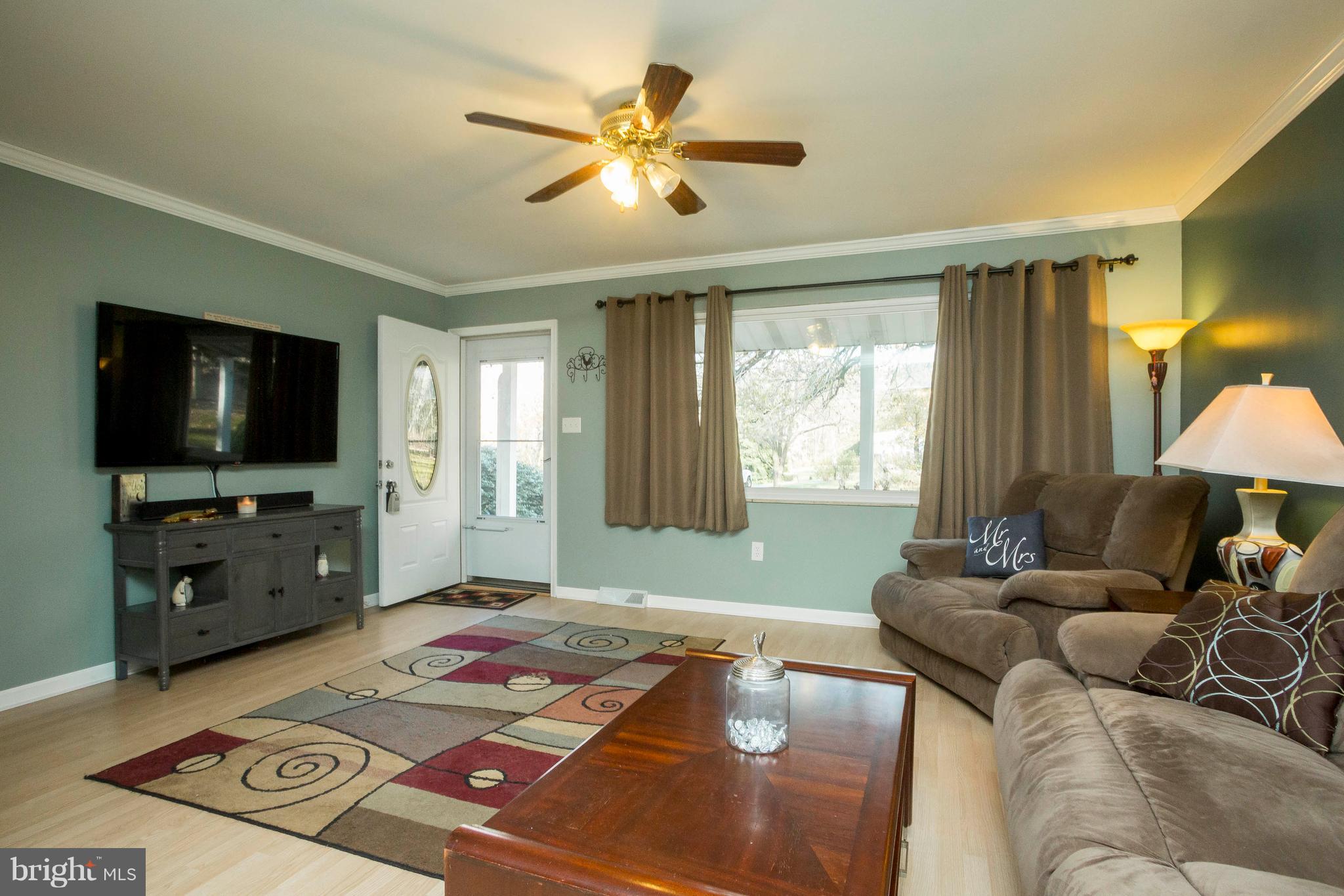 412 Dembytown Road Joppa, MD 21085 - Photo 3 of 23 Modern, updated living room with tons of light.