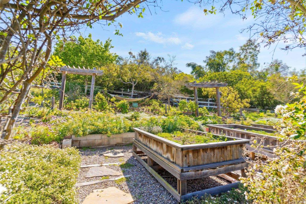 3355 Lone Jack Road Encinitas, CA 92024 - Photo 54 of 54 a view of a yard with wooden fence