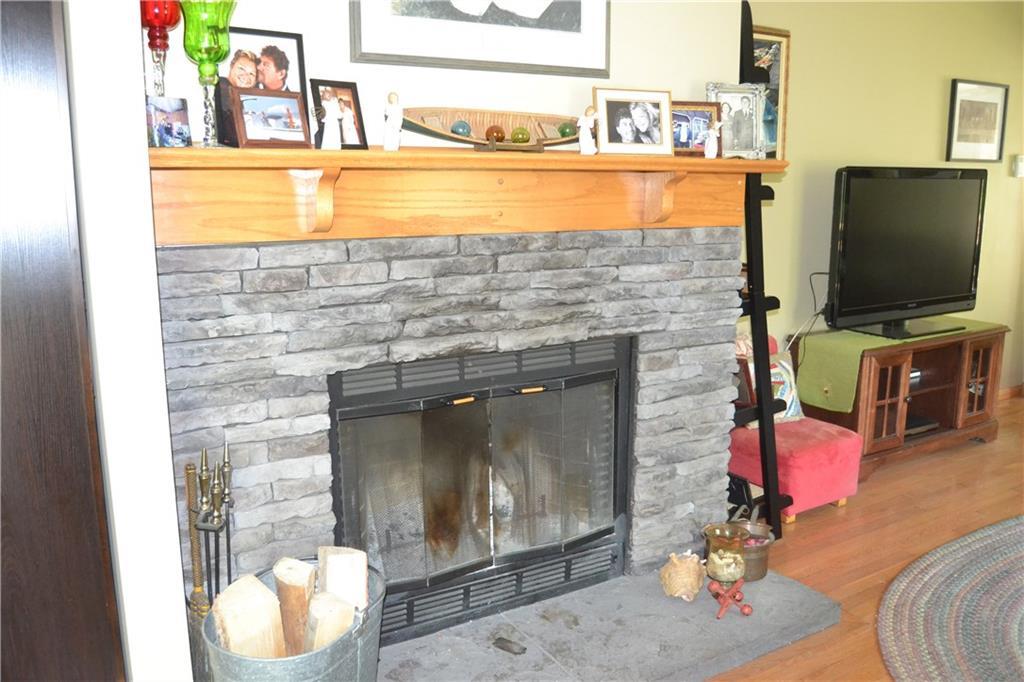 1617 Oyster River Road Warren, ME 04864 - Photo 14 of 34 Wood burning fireplace in living room