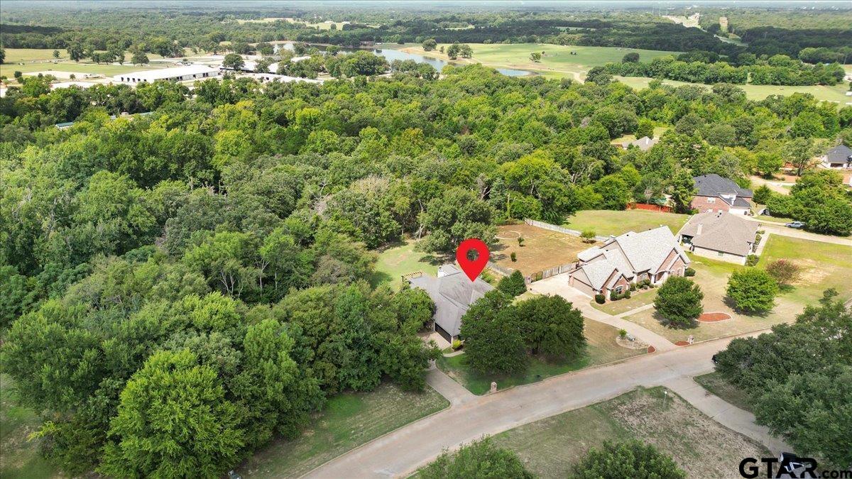 19577 Dove Ridge Lane Lindale, TX 75771 - Photo 40 of 42 an aerial view of residential houses with outdoor space