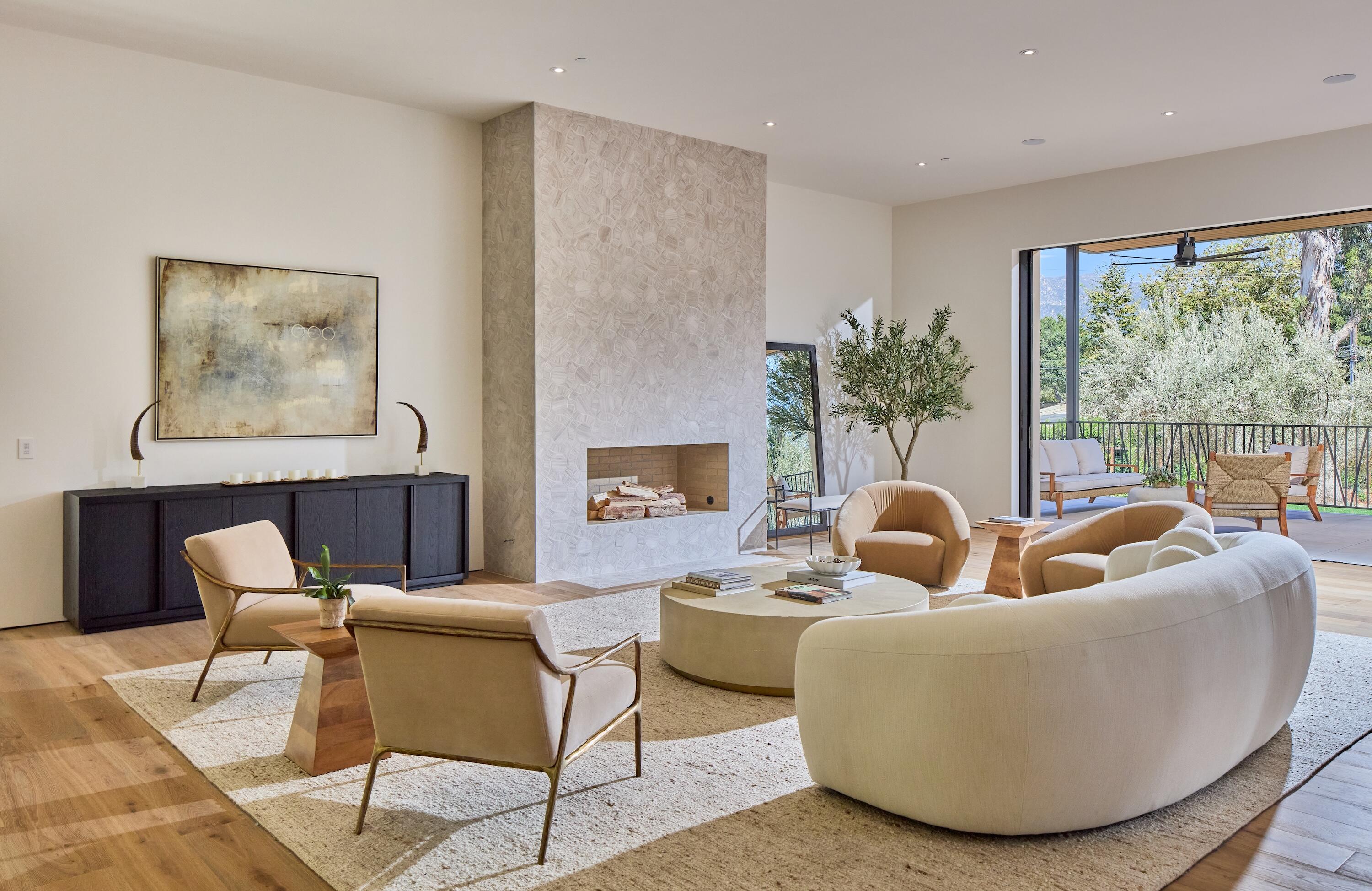 285 Olive Mill Road Santa Barbara, CA 93108 - Photo 4 of 38 living room towards deck