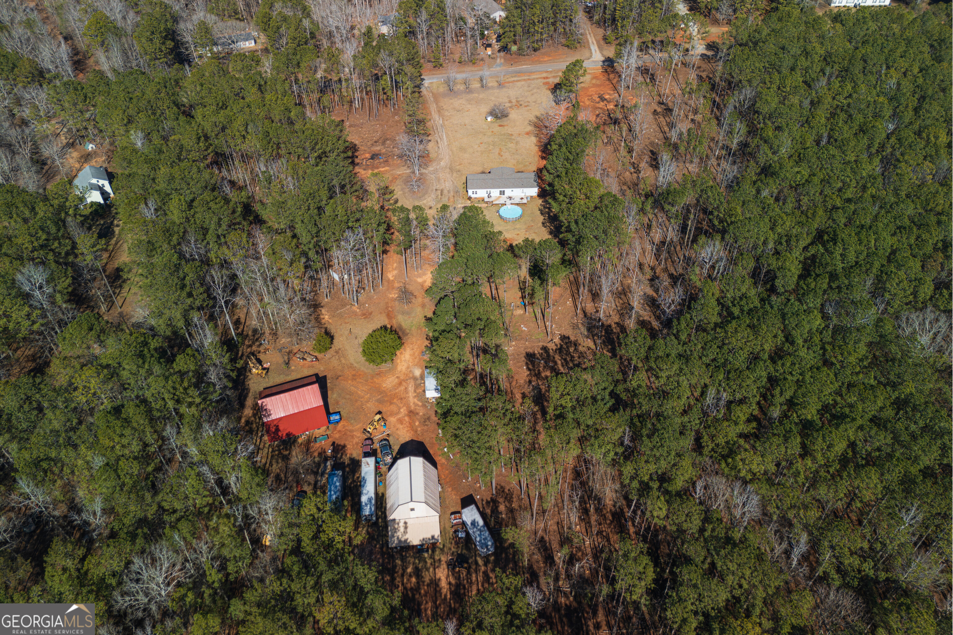 161 Cherokee Trail Forsyth, GA 31029 - Photo 21 of 39 a view of a yard with plants