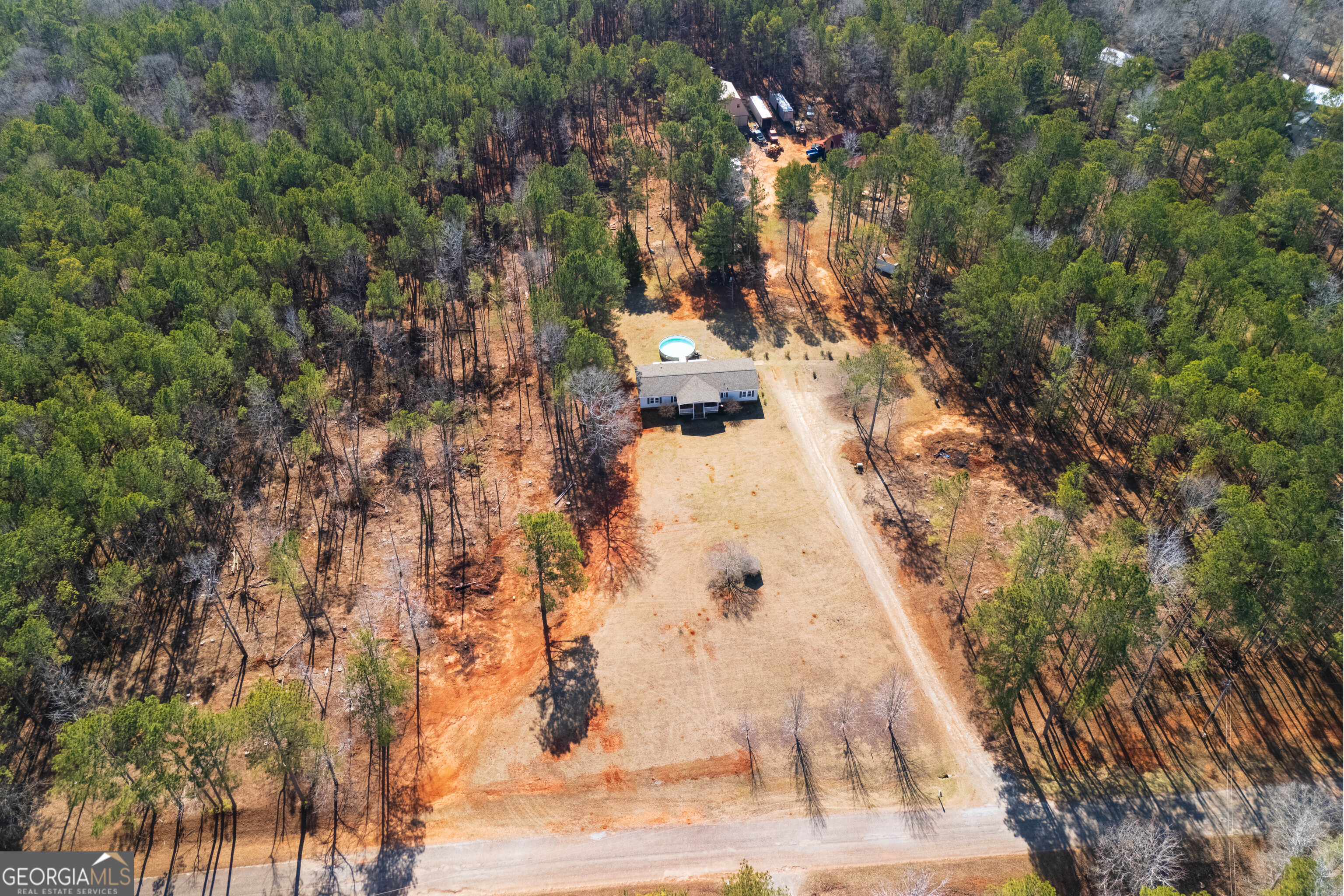 161 Cherokee Trail Forsyth, GA 31029 - Photo 22 of 39 a view of a yard