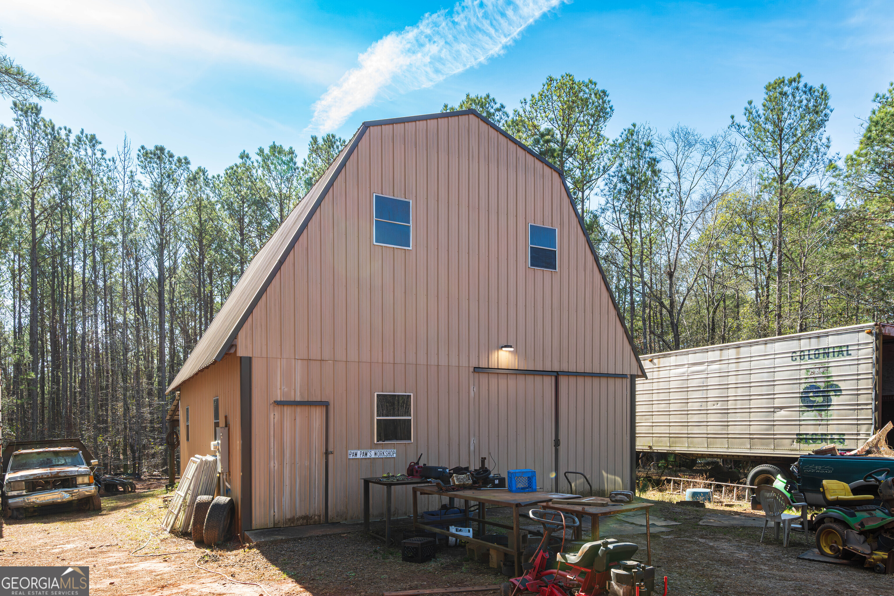 161 Cherokee Trail Forsyth, GA 31029 - Photo 8 of 39 a view of backyard of house