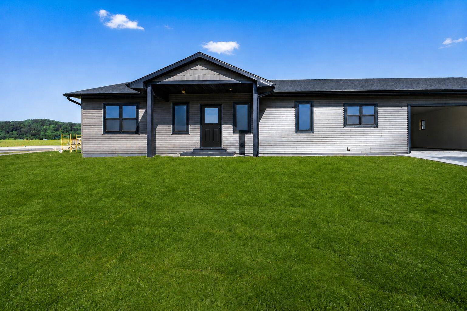 1421 Waldenberger Road Holmen, WI 54636 - Photo 1 of 13 AI Generated Lawn and Door