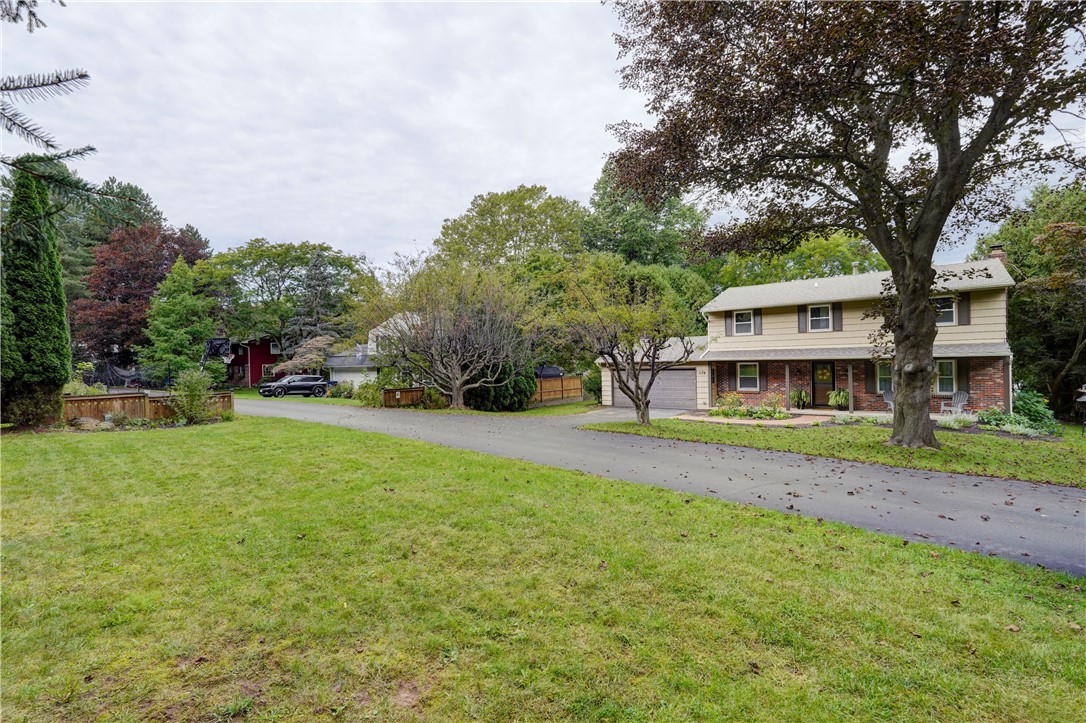 You own the small property across from the home as