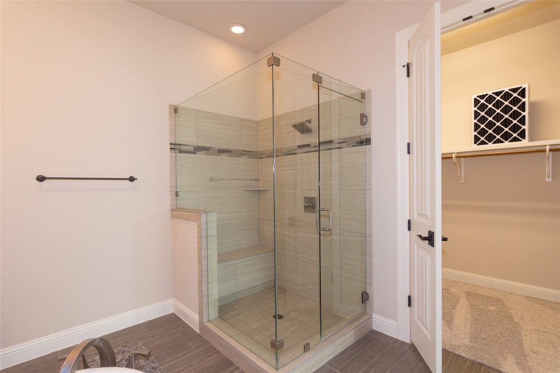 316 Chadwick Drive Georgetown, TX 78628 - Photo 19 of 39 a bathroom with a shower