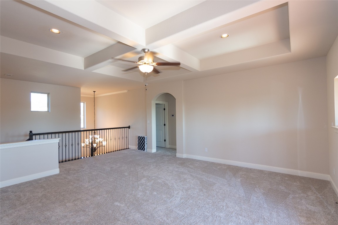 316 Chadwick Drive Georgetown, TX 78628 - Photo 20 of 39 an empty room with windows and fan