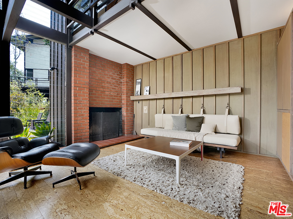 1617 Pleasant Way Pasadena, CA 91105 - Photo 25 of 38 a living room with furniture rug and wooden floor