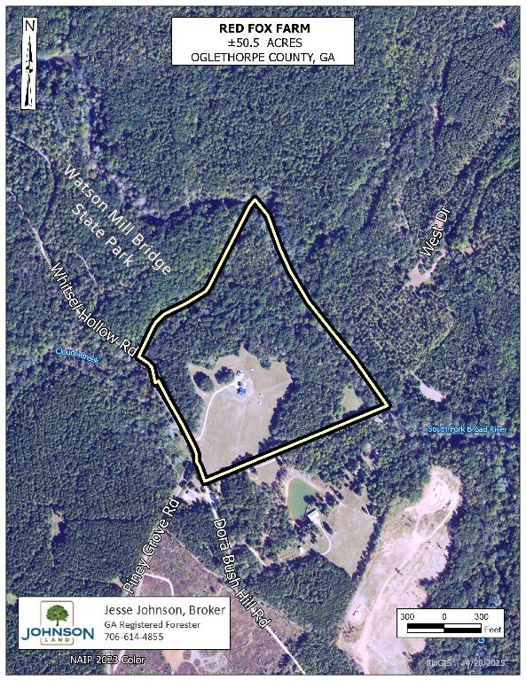 600 Piney Grove Road Carlton, GA 30627 - Photo 64 of 65 Aerial Map