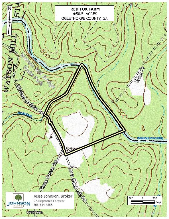 600 Piney Grove Road Carlton, GA 30627 - Photo 65 of 65 Topo Map
