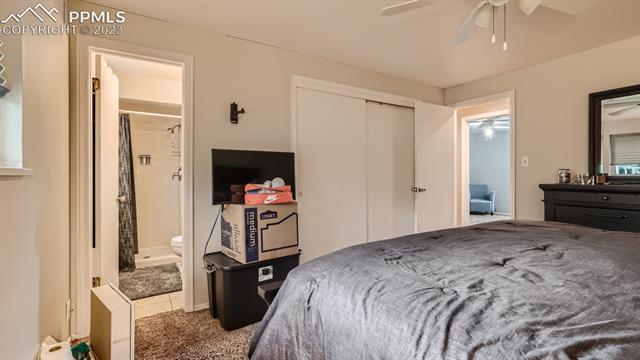 1412 Wooten Road Colorado Springs, CO 80915 - Photo 15 of 32 Primary bedroom - attached 3/4 bath - highest level