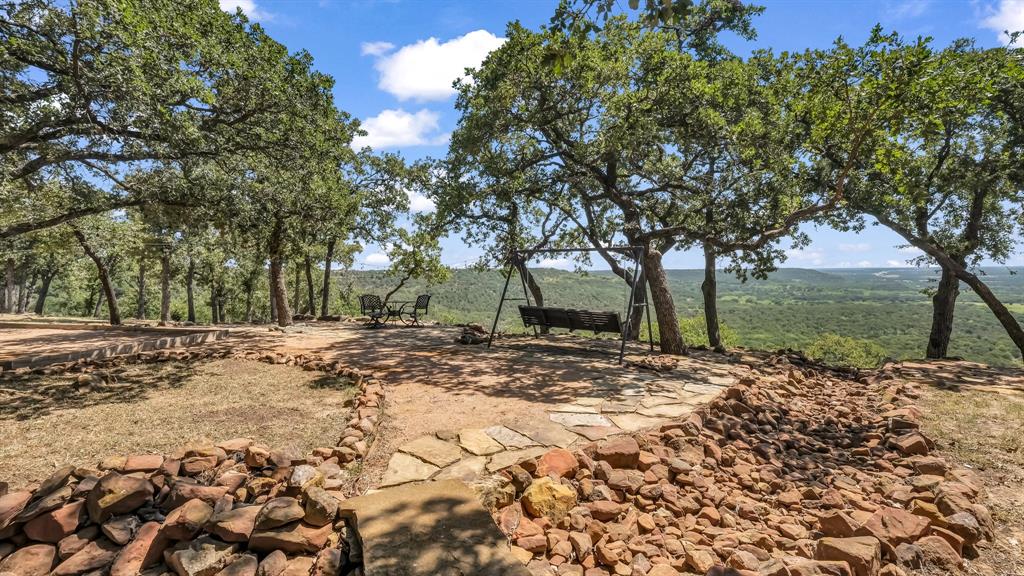 740 Post Oak Road Gordon, TX 76453 - Photo 34 of 40 a view of a yard with a tree
