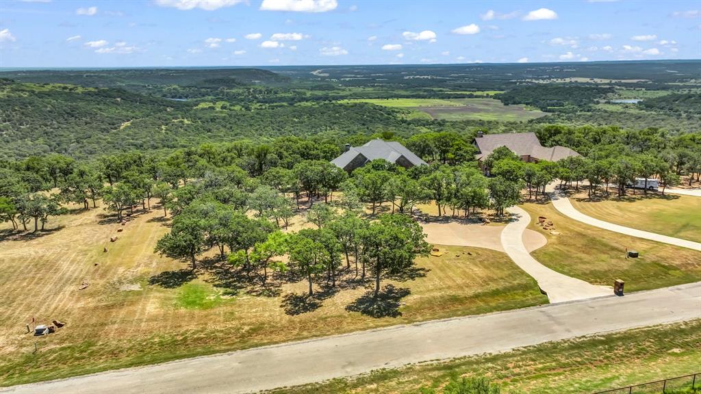 740 Post Oak Road Gordon, TX 76453 - Photo 39 of 40 a view of a lake from a yard