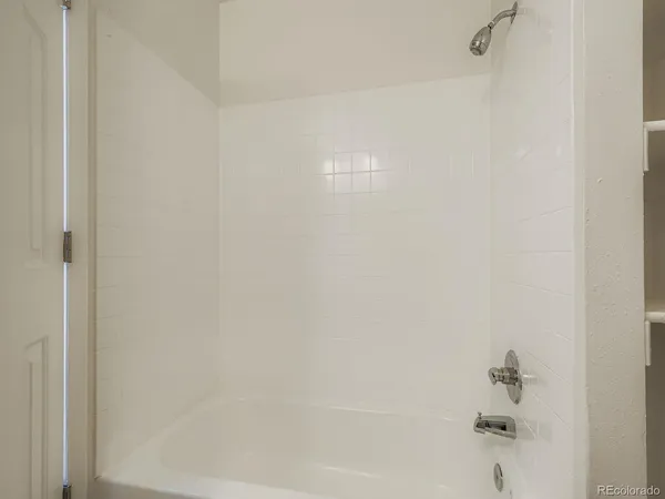 a close up of a bathtub