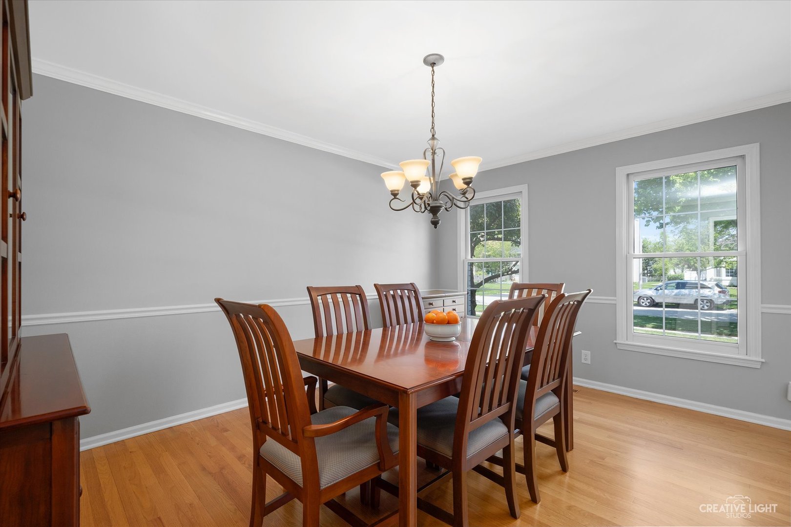 2636 Sweetbroom Road Naperville, IL 60564 - Photo 3 of 35 a view of a dining room with furniture window and wooden floor