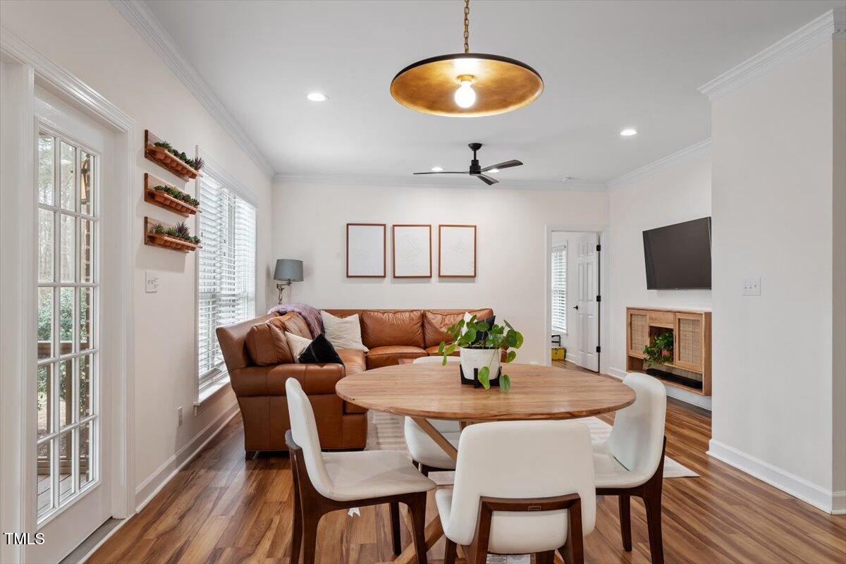 12632 Old Creedmoor Road Raleigh, NC 27613 - Photo 21 of 58 Dining room/family room