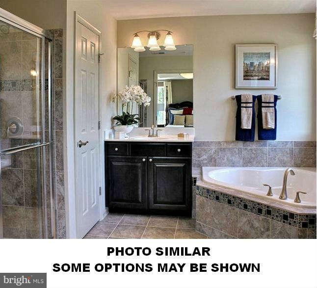 42237 Shorecrest Terrace Aldie, VA 20105 - Photo 5 of 16 a bathroom with a sink a mirror and a bathtub