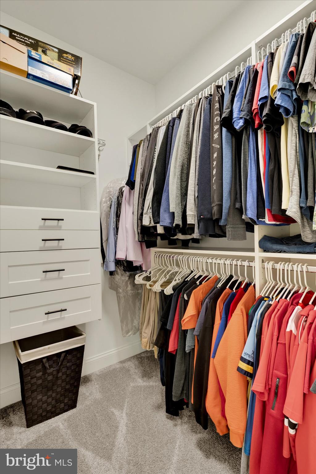 1033 Lititz Bend Drive Lititz, PA 17543 - Photo 44 of 58 a view of walk in closet with clothes and shoes