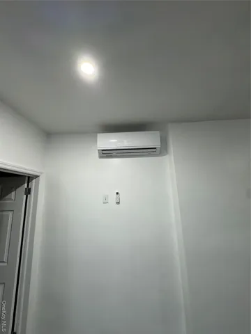 a view of a closet area