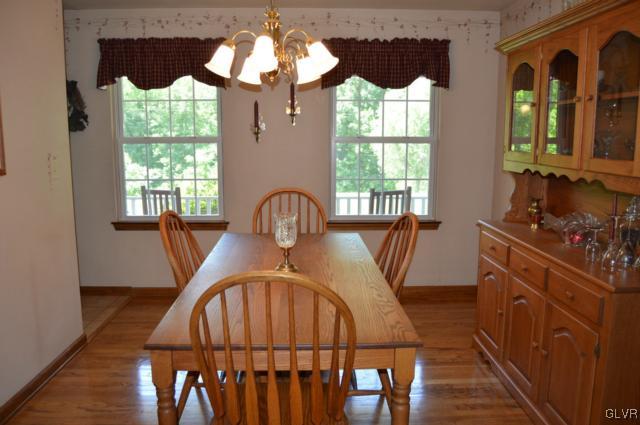 6168 Mud Run Road Nazareth, PA 18064 - Photo 18 of 35 a view of a dining room with furniture window and outside view