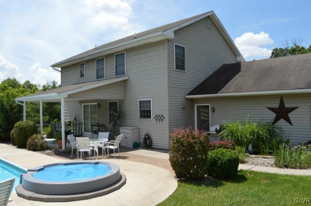 6168 Mud Run Road Nazareth, PA 18064 - Photo 34 of 35 a view of a house with outdoor seating area